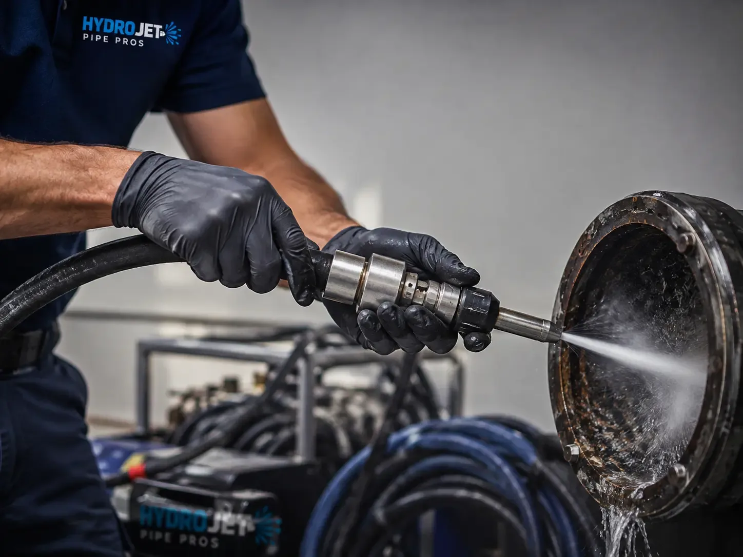 Hydro Jet Pipe Descaling in London, TX